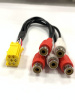 РАЗЪЕМ  МАГНИТОЛЫ GS 301 Разъём Mini-ISO Woofer 5RCA (ZRS-ISO-3)для автомагнитол с линейным выходом 